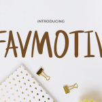 Handwriting Font FATMOTIV