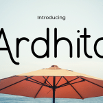 Cute Font Ardhita