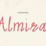 Handwriting Font ALMIRA