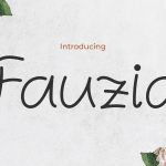 Handwriting Font FAUZIA
