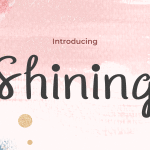 Handwriting Font SHINING