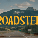 Retro Font ROADSTER