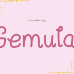 Handwriting Font Gemulai 