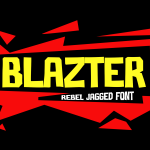 funny font blazter