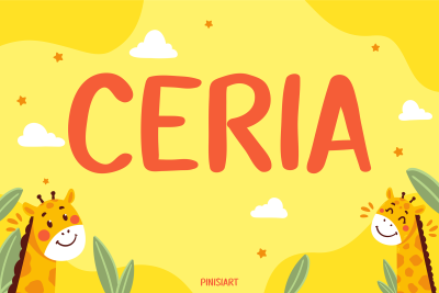 Kids font ceria