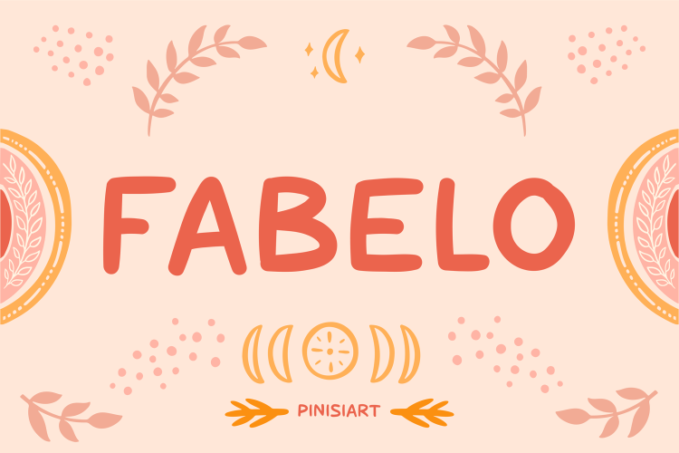 Kids Font FABELO