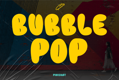 Bubble Font BUBBLO POP