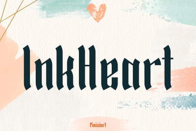 Tattoo Font Inkheart