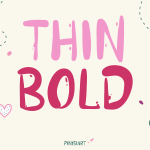 Handwriting Font THINBOLD