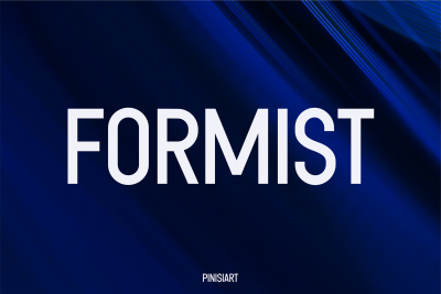 Futuristic Font Formist