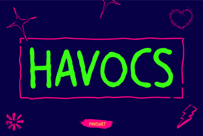 Handwriting Font HAVOCS