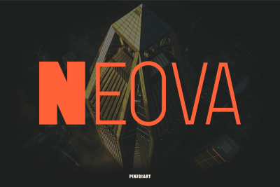 Futuristic Font Neova