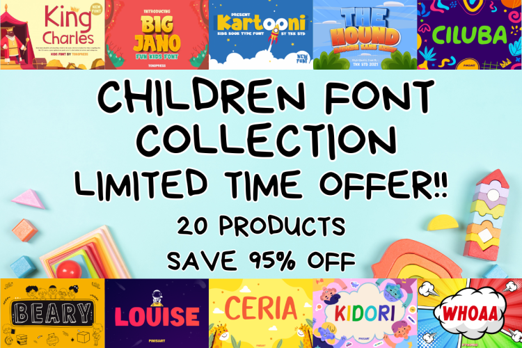 children font collection