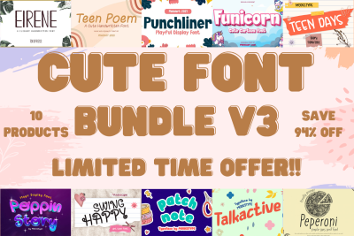 Child-Friendly Font Collection