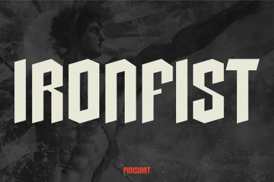 Tattoo Font Ironfist