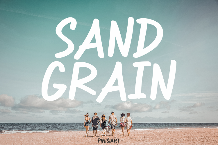 Instagram Font SAND GRAIN