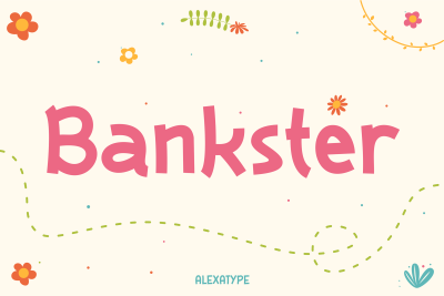 Kids Font Bankster