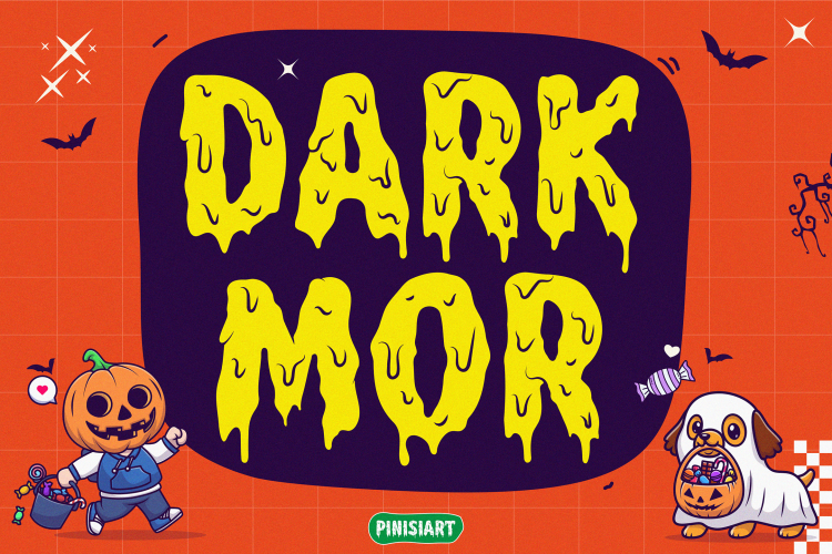 Scary Font DARKMOR