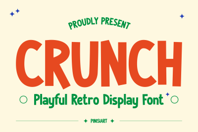 Kids Font CRUNCH