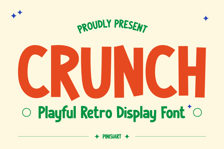 Kids Font CRUNCH