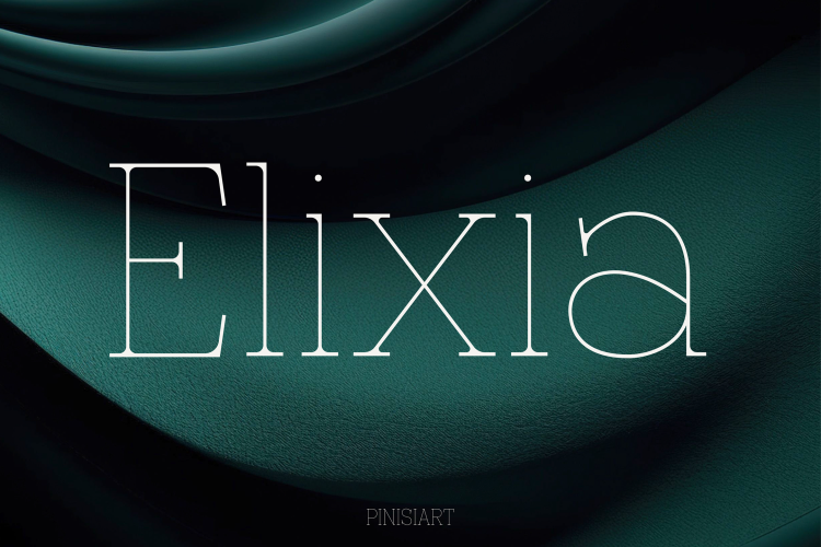 Instagram Font Elixia