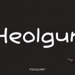 Handwriting Font Heolgun