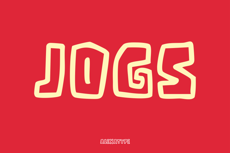 Instagram Font JOGS