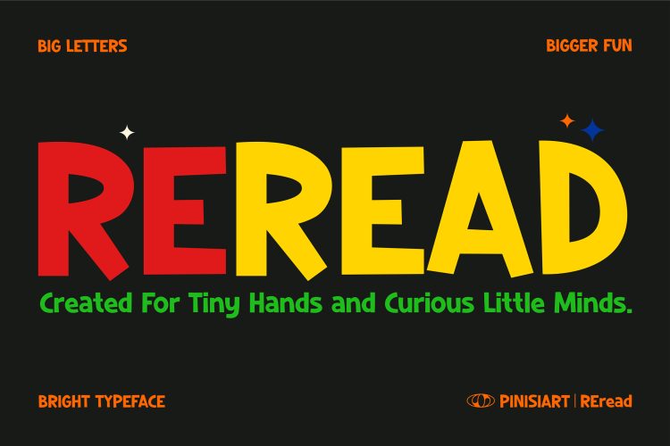 Kids Font Reread