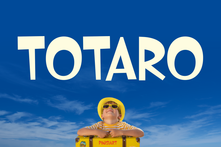 Kids Font TOTARO
