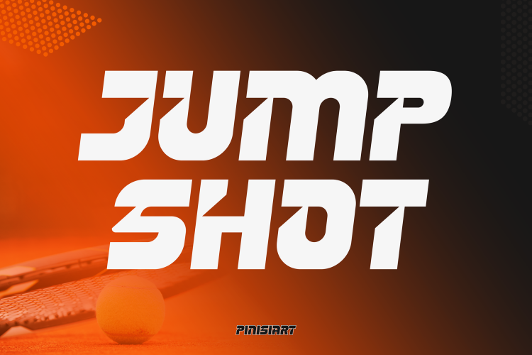 Sport Fonts JUMPSHOT