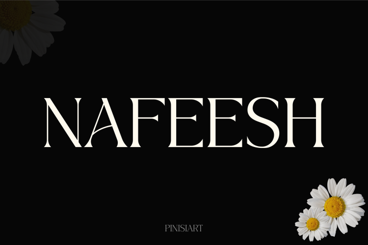 Instagram Font Nafeesh