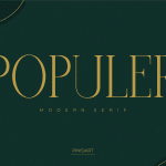 Instagram Font Populer