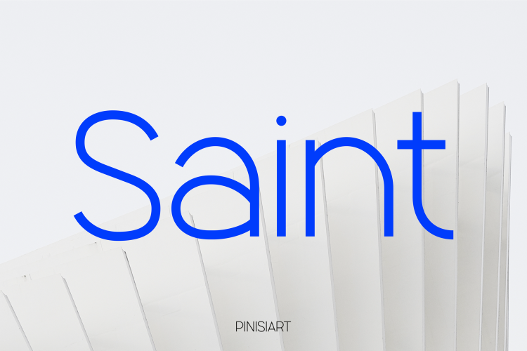 Instagram Font Saint