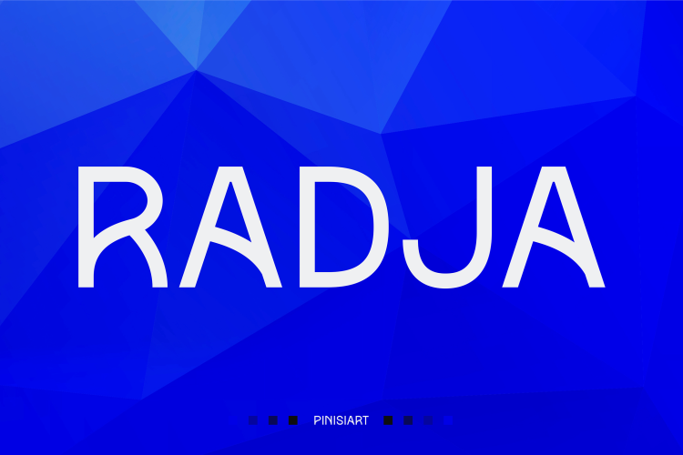 Instagram Font Radja