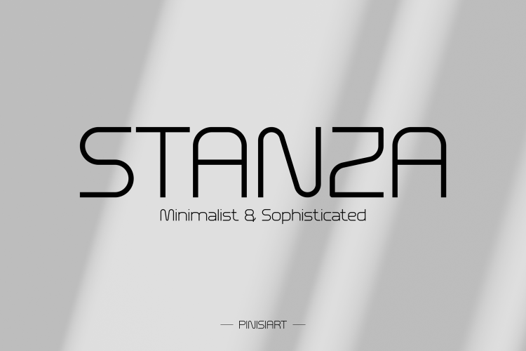 Instagram Font Stanza