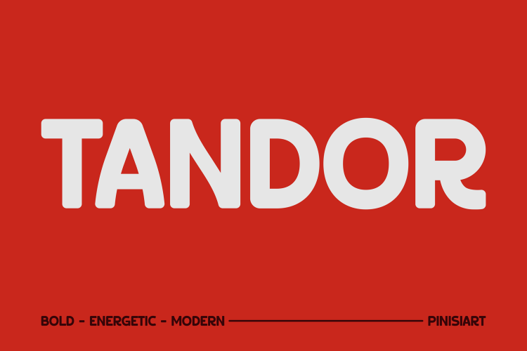 Instagram Font Tandor