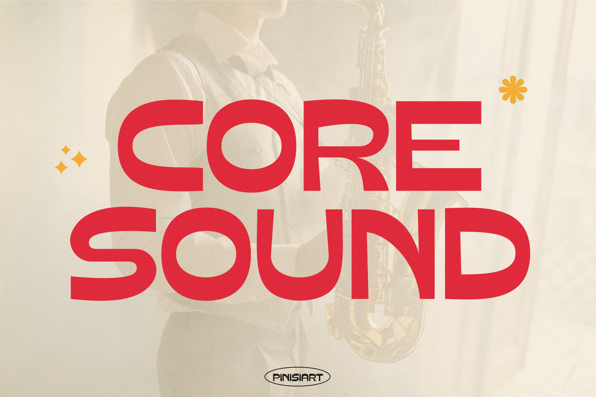 CORESOUND-1 Retro Font Coresound