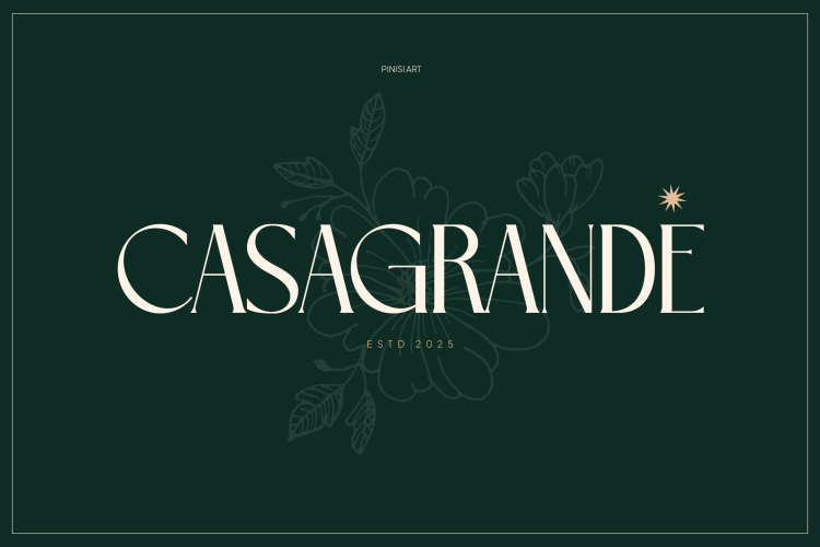 Instagram Font Casagrande