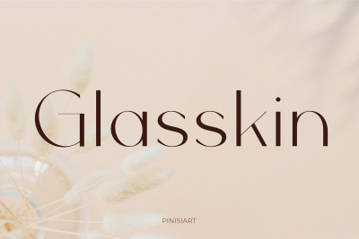 Instagram Font Glasskin