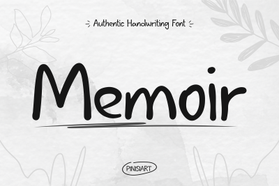 Handwriting Font Memoir