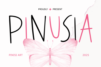 Handwriting Font Pinusia