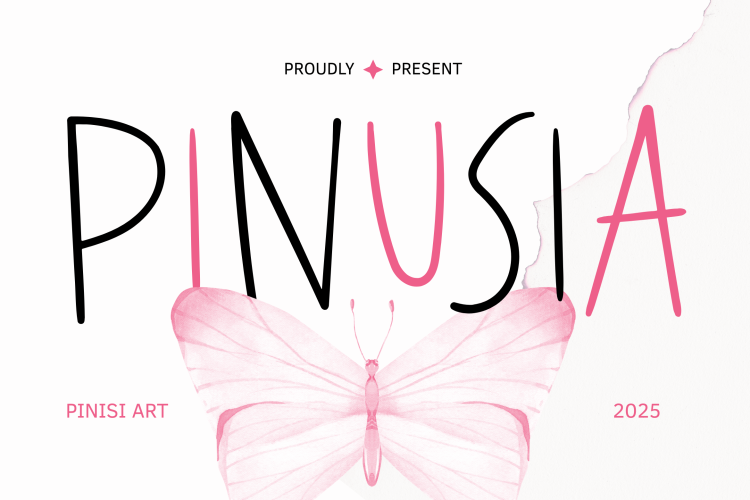 Handwriting Font Pinusia