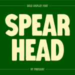 Retro Font SPEARHEAD