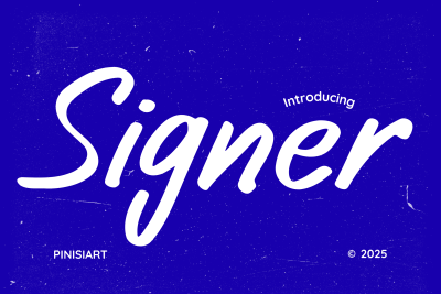 Handwriting Font Signer