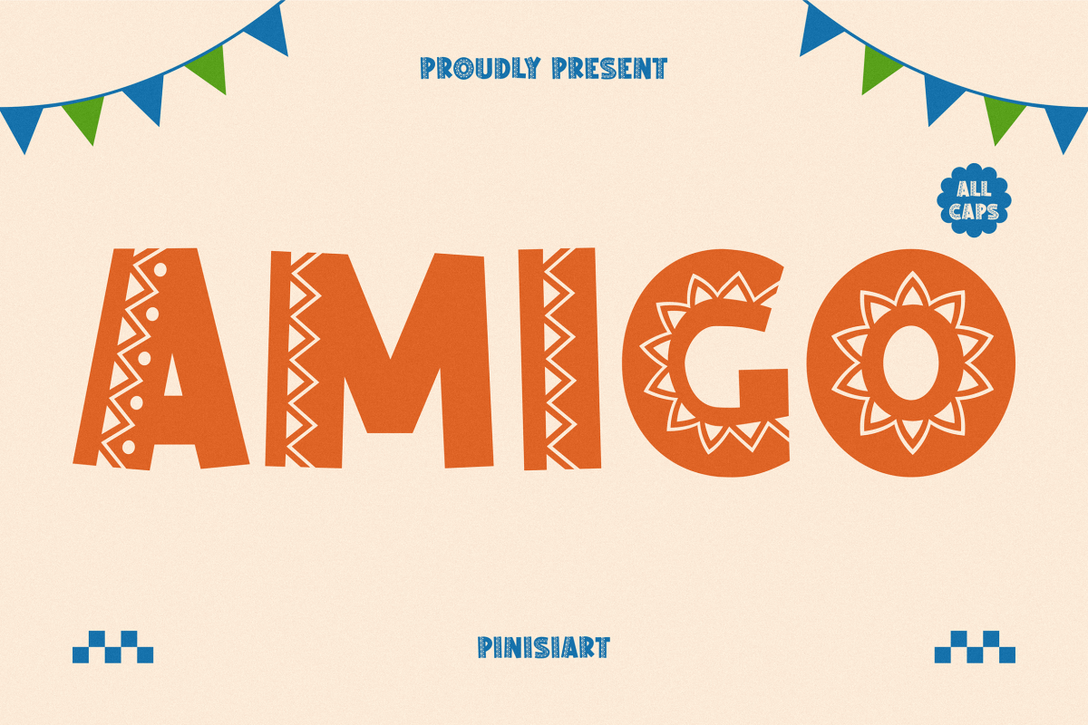 AMIGO-1 Kids Font Amigo