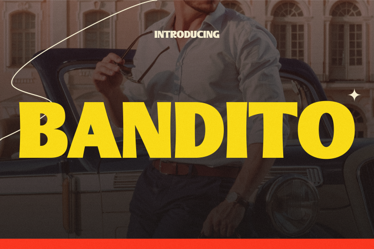 Retro Font BANDITO