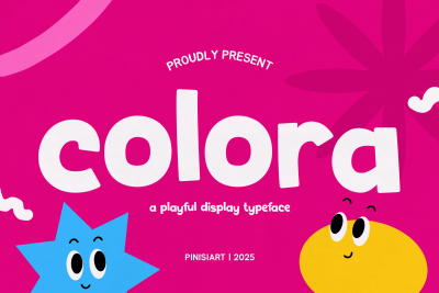 Kids Font COLORA