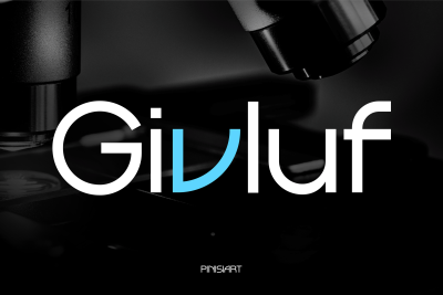 Futuristic Font Givluf