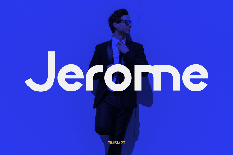 Futuristic Font Jerome