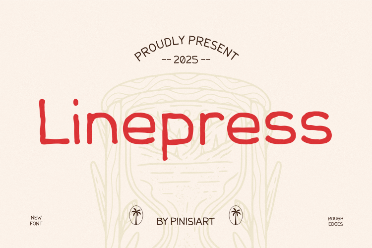 Retro Font Linepress